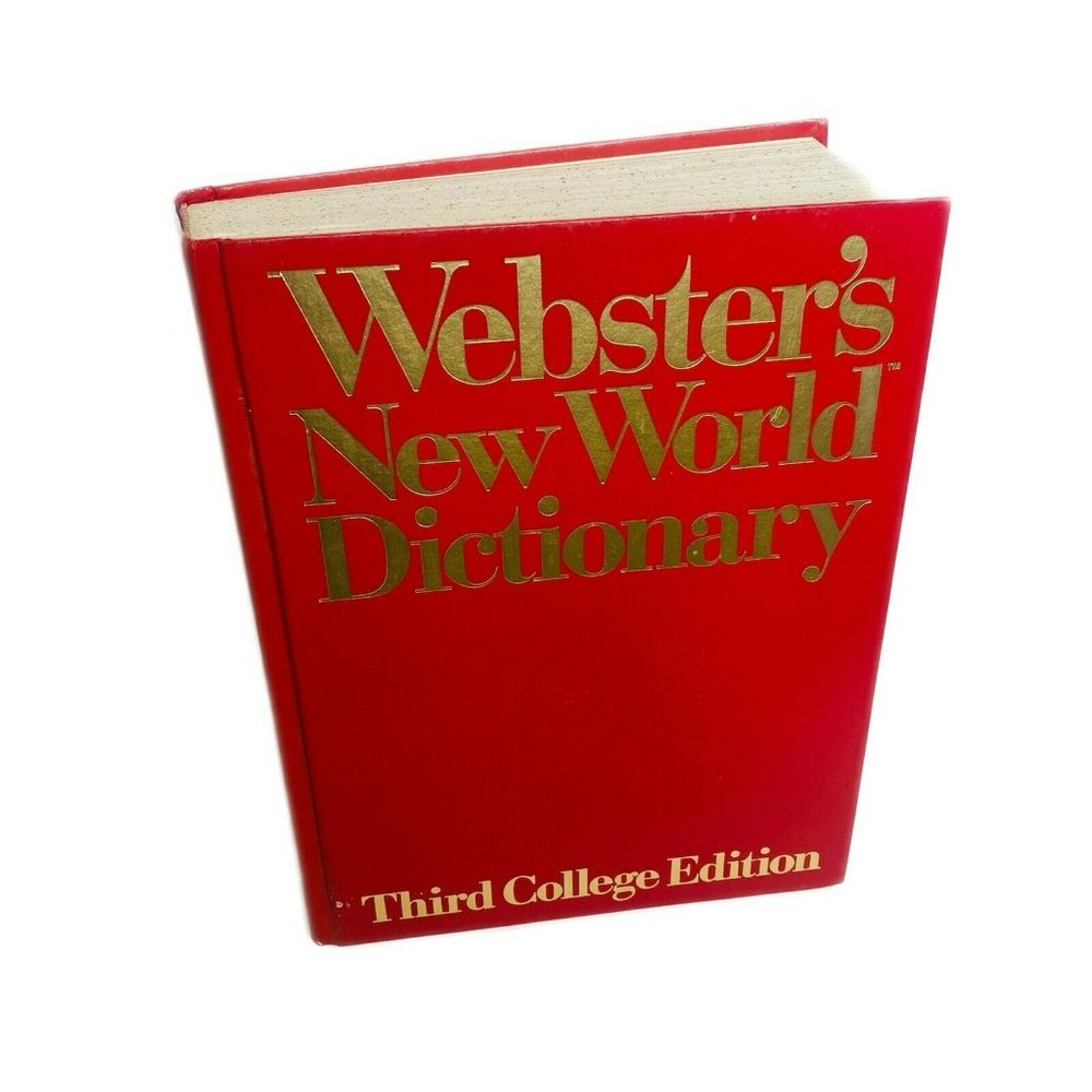 Webster's New World Dictionary : Third College Edition by Merriam-Webster 1988